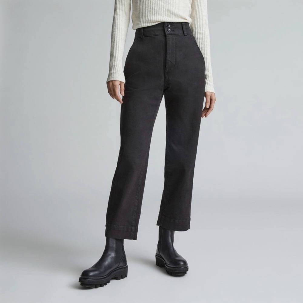 Everlane Straight Leg Cropped Pants